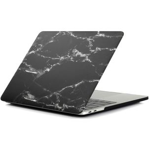 Mobigear Marble MacBook Pro 16 Pouces (2021-2026) Coque - Noir - Model A2485 / A2780 / A2991 / A3186 / A3428 / A3429