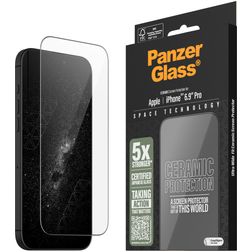 PanzerGlass Ceramic iPhone 16 Pro Max Verre trempé Protection d'écran - Compatible coque