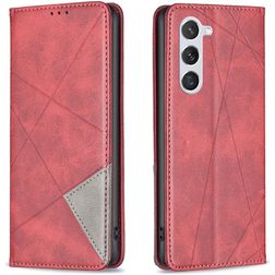 Mobigear Rhombus Slim Samsung Galaxy S25 Étui - Rouge