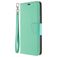 Mobigear Excellent Housse Samsung Galaxy A21 Etui Porte-Monnaie - Turquoise