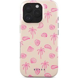Burga Tough Coque iPhone 16 Pro Max Coque arrière Rigide Anti-Chocs - Beach Please