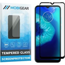 Mobigear Premium Motorola Moto G8 Power Lite Verre trempé Protection d'écran - Compatible coque - Noir