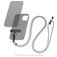 Mobilize Lanyard Cordon de téléphone universel réglable - Gris