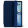 Decoded Textured Slim Coque iPad Air 5 (2022) Etui en Silicone Souple - Navy Peony