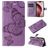 Mobigear Butterfly iPhone 16 Pro Étui Portefeuille - Violet