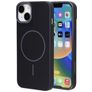 Mobiparts Slim Line Coque iPhone 14 MagSafe Coque arrière Rigide - Onyx Black