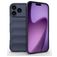 Mobigear Bumpy iPhone 17 Pro Max TPU souple Coque arrière - Bleu foncé