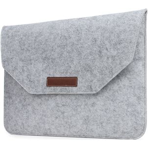 Mobigear Envelope Pochette Ordinateur portable en Feutre 12 Pouces Housse ordinateur - Gris