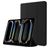 Mobigear Tri-Fold Gel Coque iPad Pro 13 Pouces (2025) Etui en TPU,Similicuir + Porte-crayon - Noir