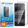 Mobigear Premium Realme GT2 Verre trempé Protection d'écran - Compatible Coque - Noir (Lot de 3)