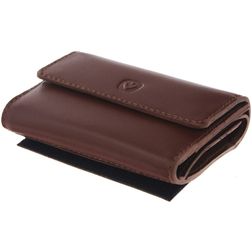 Valenta Belt Wallet - Porte Cartes en en Cuir véritable - 3 Cartes - Marron