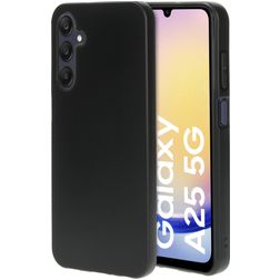 Mobiparts Classic Coque Samsung Galaxy A25 Coque arrière en TPU Souple - Matt Black