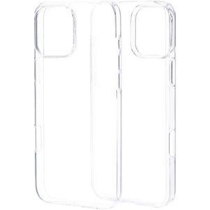 Mobiparts Classic Coque Transparente iPhone 16 Pro Max Coque arrière en TPU Souple - Transparent
