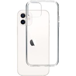 Mobiparts Classic Coque Transparente iPhone 12 Coque arrière en TPU Souple - Transparent