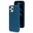Mobiparts Coque iPhone 12 Pro Max Coque arrière en Silicone - Blueberry Blue