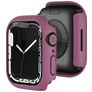 Mobigear Colors Coque Apple Watch - 41 mm Thin Coque Rigide - Bordeaux