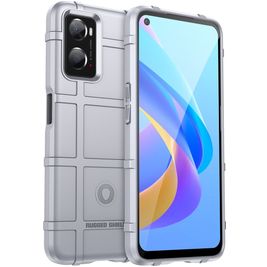 Mobigear Rugged Shield Coque Realme 9i Coque arrière en TPU Souple Anti-Chocs - Gris