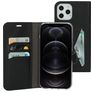 Mobiparts Classic Wallet iPhone 12 Pro Max Étui Portefeuille - Noir