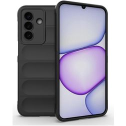 Mobigear Bumpy Coque Samsung Galaxy A27 Coque arrière en TPU Souple - Noir