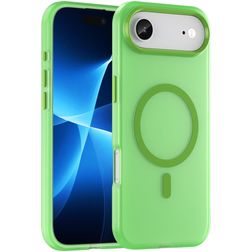 Mobigear Shockproof Coque iPhone Air MagSafe Coque arrière Rigide - Vert