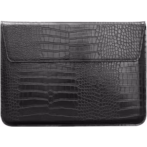 Mobigear Envelope Croco Pochette Ordinateur portable 13 Pouces Housse ordinateur - Noir