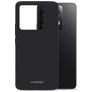 Mobilize Rubber Gelly Coque POCO X6 Coque arrière en TPU Souple - Matt Black