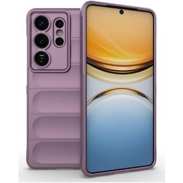 Mobigear Bumpy Coque Samsung Galaxy S26 Ultra Coque arrière en TPU Souple - Violet