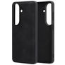 Mobiparts Classic Coque Samsung Galaxy S26 MagSafe Coque arrière en TPU,Similicuir - Graphite Black