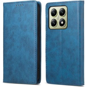 Mobigear Wallet Housse Xiaomi 14T Etui Porte-Monnaie - Bleu