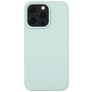 Mobigear Rubber Touch Coque iPhone 14 Coque arrière en Silicone - Menthe