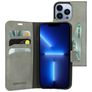 Mobiparts Classic Wallet Housse iPhone 13 Pro Etui Porte-Monnaie - Granite Grey