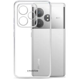 Mobilize Gelly Transparent Realme GT 6 TPU souple Coque arrière - Transparent
