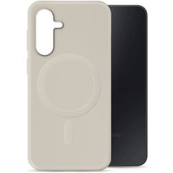 My Style Protective Flex Coque Samsung Galaxy A17 MagSafe Coque arrière en TPU Souple - Antique White