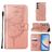 Mobigear Butterfly Samsung Galaxy A35 Étui Portefeuille - Rose doré