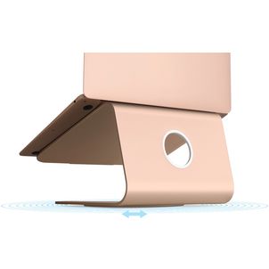 rain design mStand 360 Support pour ordinateur portable - Rose doré Universel