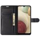 Mobigear Classic Housse Samsung Galaxy A12 Etui Porte-Monnaie - Noir