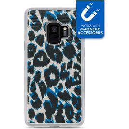 My Style Magneta Coque Samsung Galaxy S9 Coque arrière en TPU Souple - Leopard