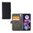 Mobilize Classic Gelly Wallet Motorola Moto G54 Étui Portefeuille - Noir