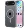 Mobiparts Hardcover Transparent iPhone Air MagSafe Plastique rigide Coque arrière - Transparent