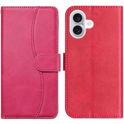 Mobigear S Line iPhone 17 Étui Portefeuille - Rouge
