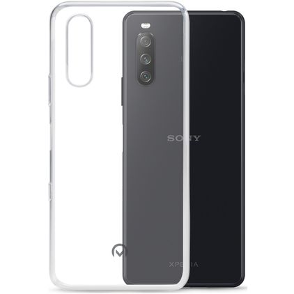 Mobilize Gelly Transparent Sony Xperia 10 III TPU souple Coque arrière - Transparent