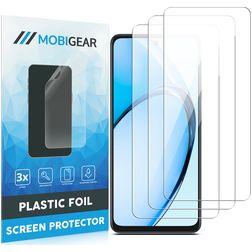 Mobigear OPPO A60 Protection d'écran Film - Compatible Coque (Lot de 3)