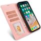 Mobigear Wallet Housse iPhone 14 Pro Etui Porte-Monnaie - Rose doré