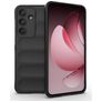 Mobigear Bumpy Samsung Galaxy S25 FE TPU souple Coque arrière - Noir