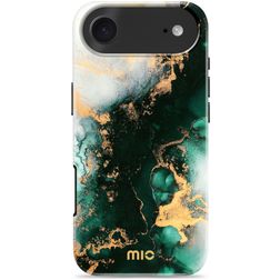 MIO Coque iPhone Air MagSafe Coque arrière Rigide - Green Marble