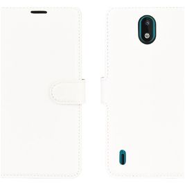 Mobigear Classic Housse Nokia 1.3 Etui Porte-Monnaie - Blanc