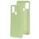Mobiparts Coque Samsung Galaxy A21s Coque arrière en Silicone - Pistache Green