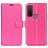 Mobigear Classic Housse TCL 20 R 5G Etui Porte-Monnaie - Magenta