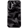 Burga Tough Coque Samsung Galaxy A56 Coque arrière Rigide Anti-Chocs - Night Black Camo