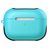 Mobigear Frosted Coque rigide pour Apple AirPods Pro 1 - Turquoise